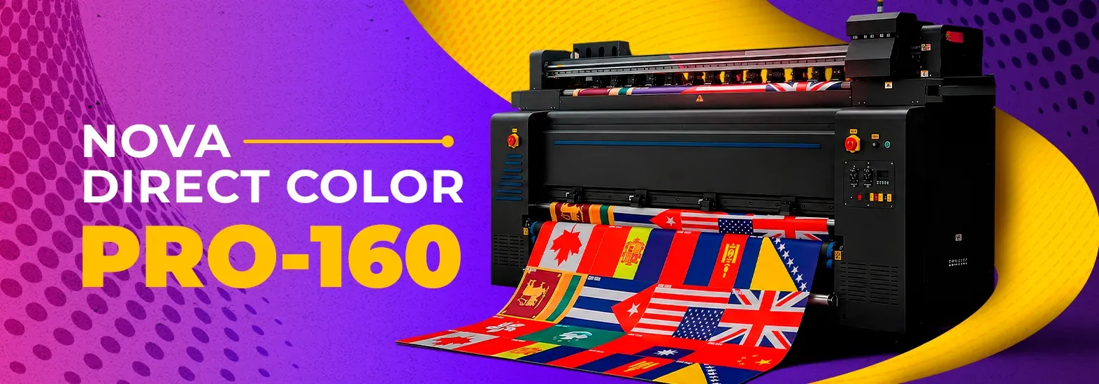 Direct Color Pro-160: alta performance para impressão por sublimação direta em 1,60 metro