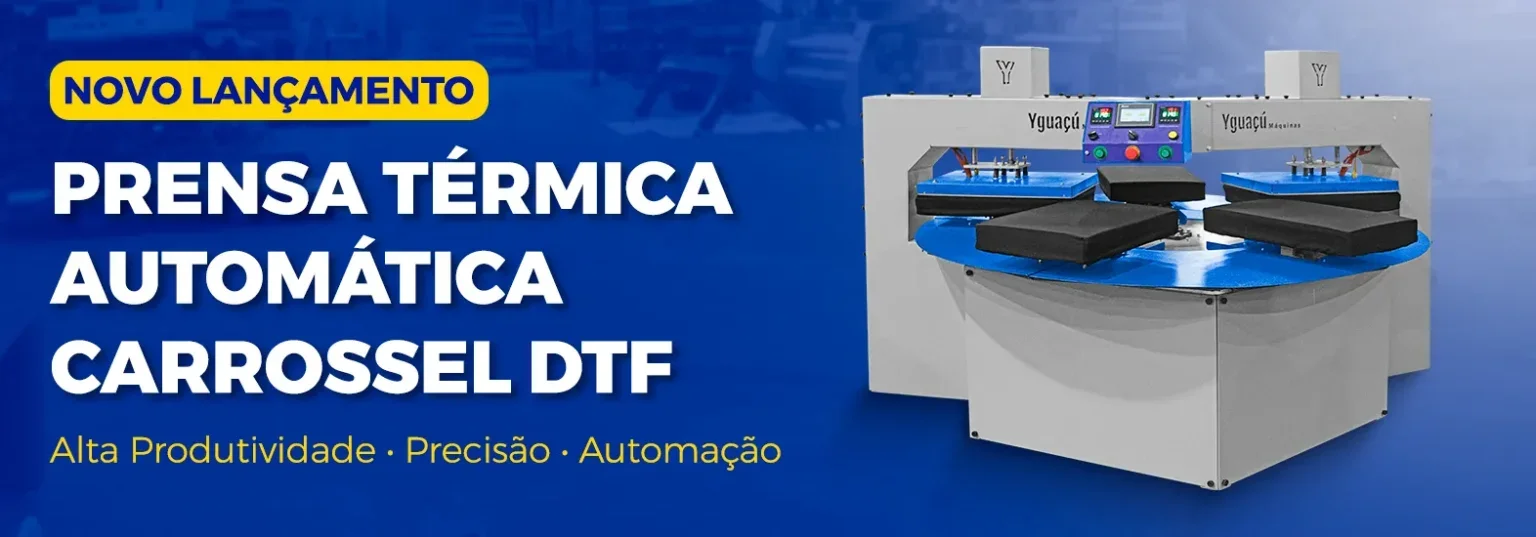 New Launch: Automatic Heat Press DTF Carousel