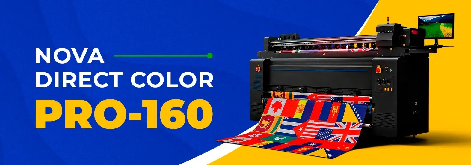 Direct Color Pro-160: alto desempeño para impresión por sublimación directa a 1,60 metros
